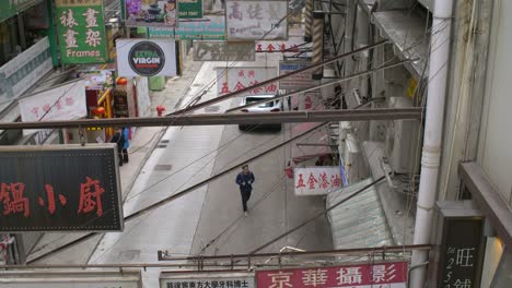 Overhead-Werbung-In-Der-Hongkong-Street
