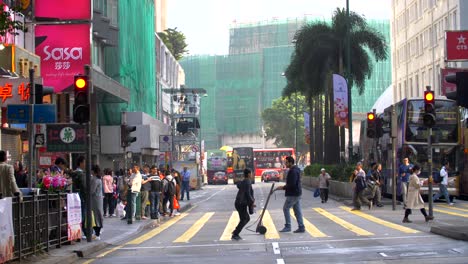 Zebrastreifen-In-Hongkong