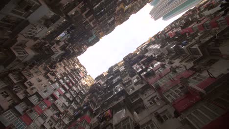 Looking-up-at-Hong-Kong-Tower-Blocks