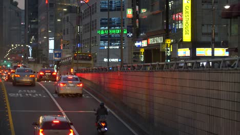 Nachtverkehr-In-Südkorea