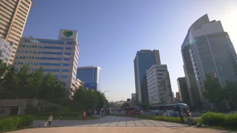 Sungyemun-Seoul-Stadttor-Und-Umgebung