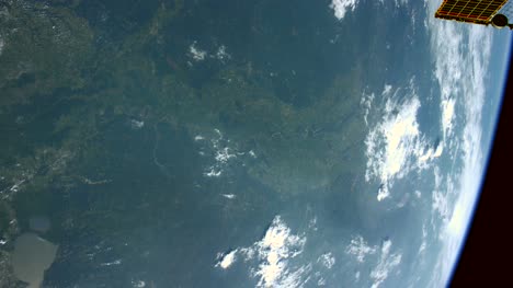 Mississippi-Fluss-Vom-Satelliten-Im-Weltraum-Abgestuft