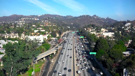 Hollywood-Freeway-Aerial-View