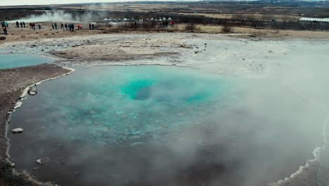 Steaming-Hot-Spring-in-Iceland