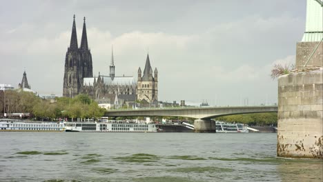 Cologne-Cathedral-and-Severin-Bridge-4K