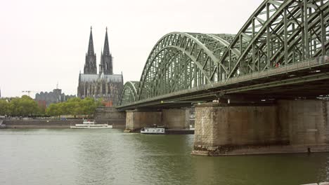 Hohenzollern-Bridge-and-Cologne-Cathedral-4K