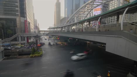 Verkehr-Von-Chong-Nonsi-Brücke-In-Bangkok