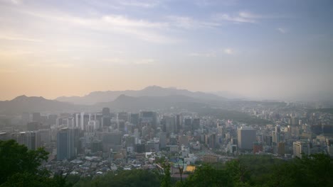 Skyline-Von-Seoul-Bei-Sonnenuntergang-11