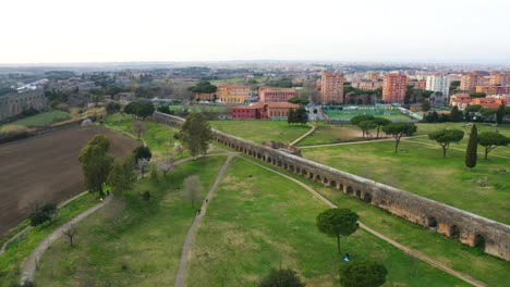 Aerial-View-Of-Parco-Degli-Aquedotti