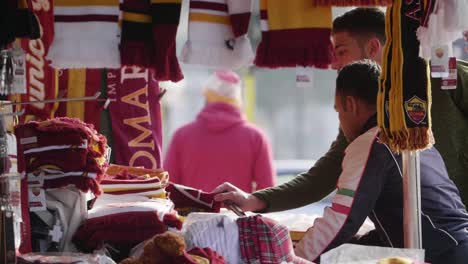 Picking-Out-A-Football-Scarf