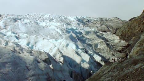 Gletscherrand-In-Alaska