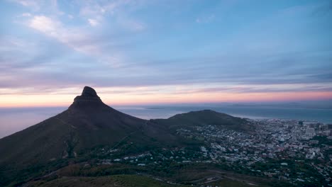 Sunset-Time-Lapse-At-Lions-Head