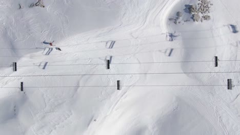 Chairlift-and-Ski-Slope-From-Above