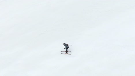 Skier-Aerial-View