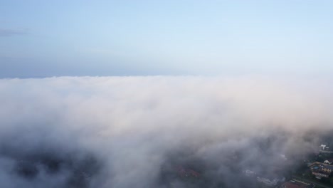 fog clouds blue, Stock Video