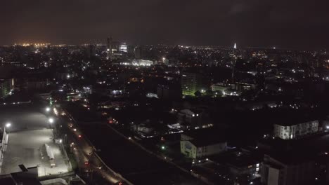 Stadt-Bei-Nacht-Nigeria-Drohne-04