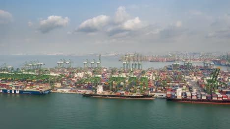 Singapur-Hafen-Hyperlapse