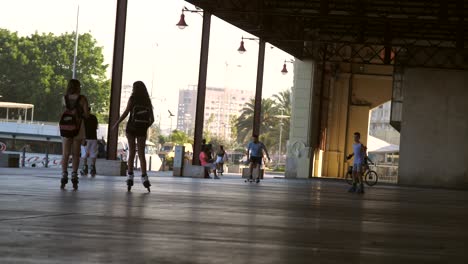 Patinadores-en-Valencia