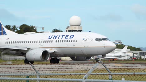 Taxi-de-vuelo-de-United-Airlines-desactivado