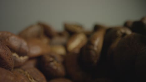 Macro-Close-Up-Tracking-Out-of-Coffee-Beans