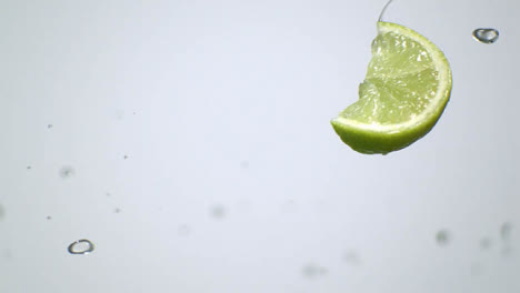 Falling-Lime-Wedge-Super-Slow-Motion