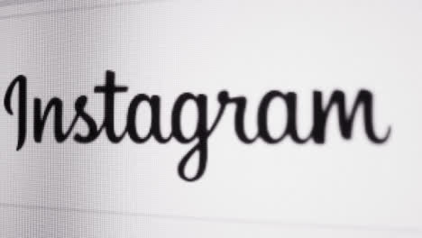 Nahaufnahme-Des-Instagram-Logos-Auf-Dem-Bildschirm
