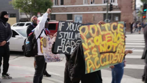 Hollywood-People-Carrying-Anti-Racism-Protest-Signs