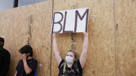 Hollywood-Protester-Holding-Black-Lives-Matter-Sign