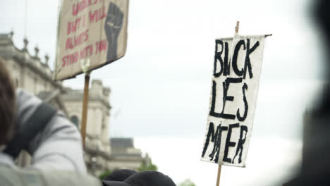 London-Black-Lives-Matter-Sign-in-the-Air