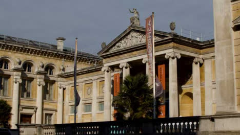 Wide-Shot-of-Ashmolean-Museum-In-Oxford-England