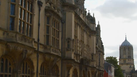 Panoramaaufnahme-Des-Rathauses-Von-Oxford-Und-Des-Museums-Von-Oxford