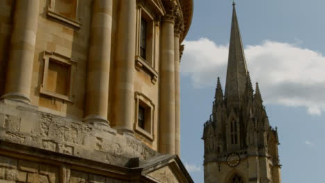 Panoramaaufnahme-Des-Kameragebäudes-Der-University-Of-Oxford-Radcliffe-In-England?