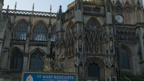 Tilting-Shot-of-St-Mary-Redcliffe-Church-In-Bristol-England-