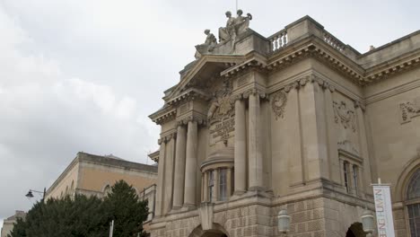 Tilting-Shot-of-Bristol-Museum-and-Art-Gallery-In-England