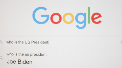 Verfolgen-Sie-Die-Eingabe,-Wer-Wir-Präsident-In-Der-Google-Suchleiste-Ist