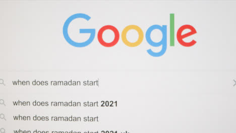 Das-Tippen-Aufspüren,-Wann-Beginnt-Der-Ramadan-In-Der-Google-Suchleiste?