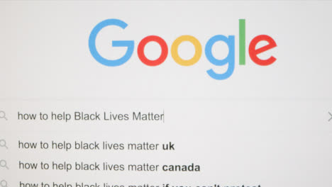 Aufspüren-Der-Eingabe,-Wie-Man-Schwarzen-Leben-In-Der-Google-Suchleiste-Hilft