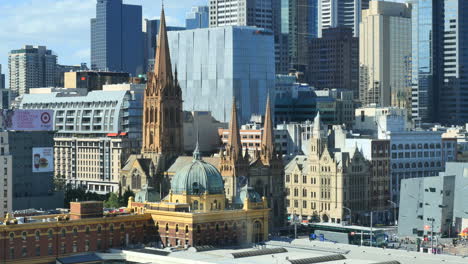 Melbourne-Australien-Kirchen-Von-Oben
