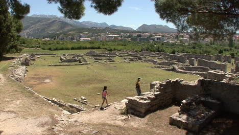 Croacia-Salona-Ruinas-Del-Foro-Romano