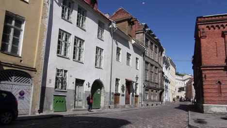 Tallin,-Estonia,-Calles-Y-Edificios.