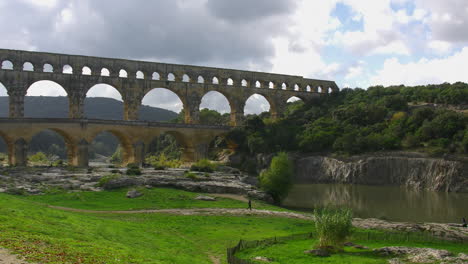 Frankreich-Pont-Du-Gard-Vista