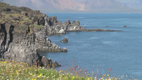 Iceland-sea-cliffs-Snaefellsnes-Peninsula-zoom-in