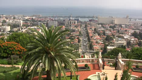 Israel-Haifa-Blick-Auf-Die-Stadt