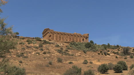 Italien-Sizilien-Agrigento-Tempel-Auf-Einem-Hügelto