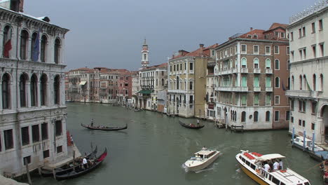 Vista-General-Del-Gran-Canal-De-Venecia,-Italia
