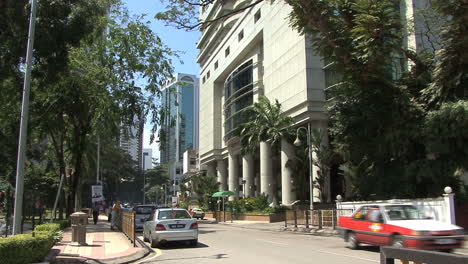 Kuala-Lumpur-Malaysia-buildings-and-bus