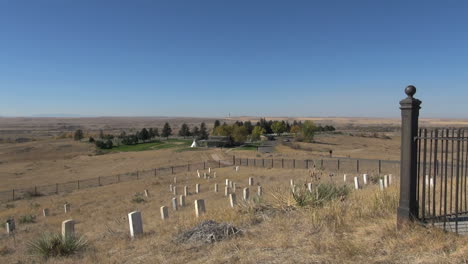 Little-Bighorn-Battlefield-National-Monument-Blick-Vom-Schlachtfeld