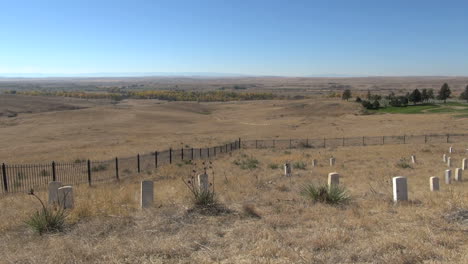 Little-Bighorn-Battlefield-National-Monument-Aussicht-Vom-Schlachtfeld