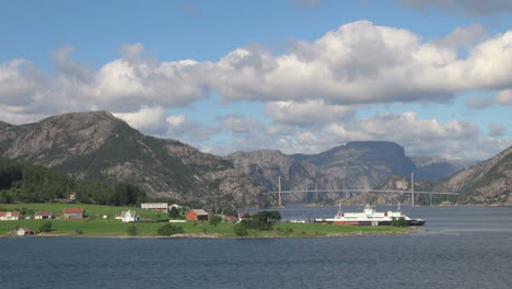 Stavanger-Norway-Hogsfjordens-meets-Lysefjord-at-ferry