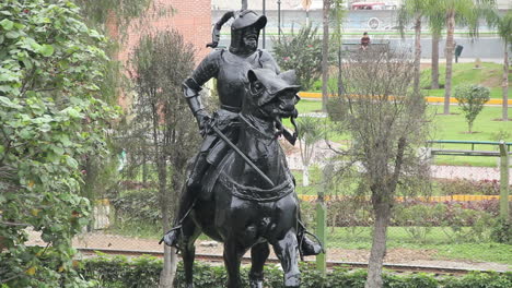 Lima-Peru-Rincun-Pizarro-Statue